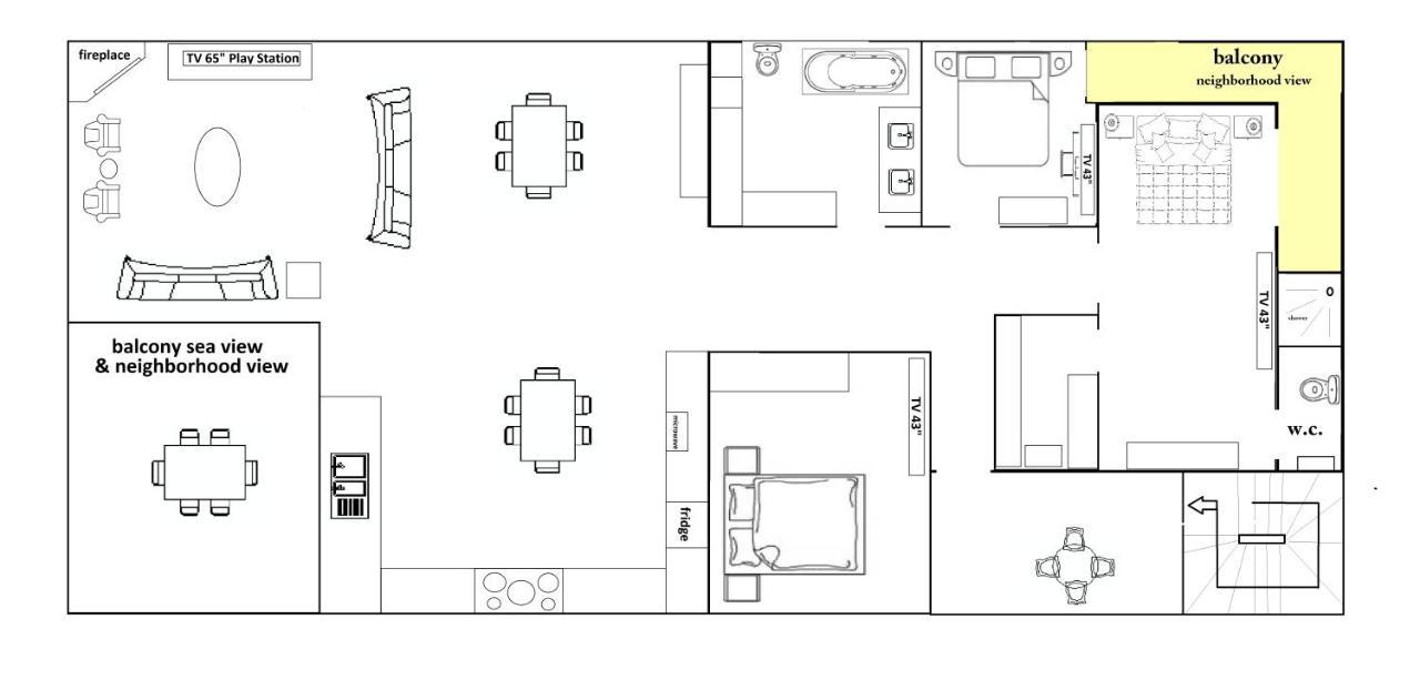 Manolia Dream Apartment 3-Bedrooms 30M To The Beach Agia Marina Exterior foto